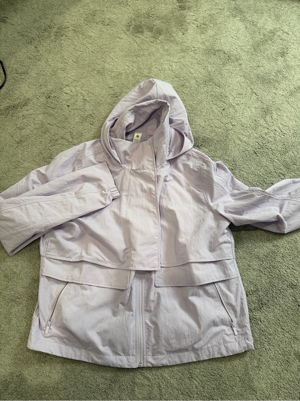 lululemon athletica Light Lavender Hooded Utility Jacket